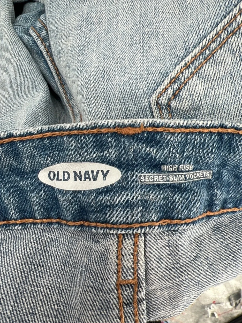 Size 4  Old Navy Light Blue Button-Front Denim Shorts